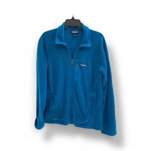 Patagonia Men's Blue Full Zip Fleece Jacket Size M